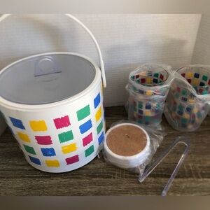 80s Outdoor Barware Set